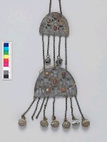 琉璃珠白銅片頸飾藏品圖，第13張